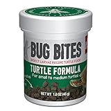 Comida para tortugas acuáticas Fluval Bug Bites , pellet, 1,4- 2mm, 45gr