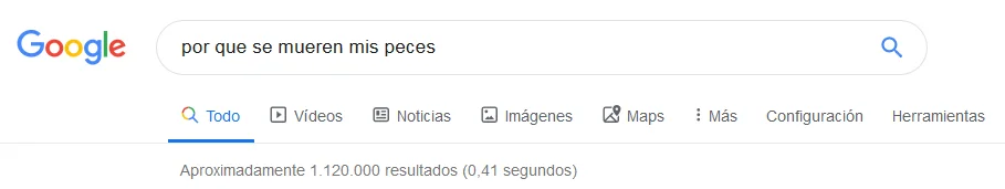 Por qué se mueren mis peces