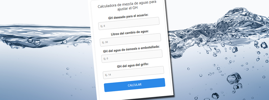 calculadora GH acuario